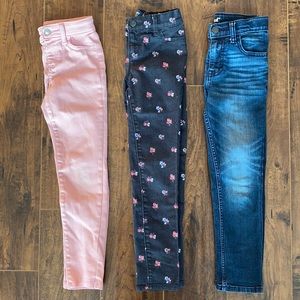 Girls jean bundle size 7